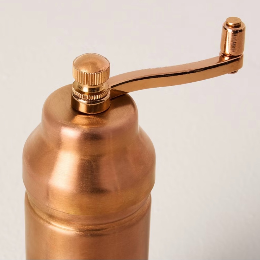 Hearth & Hand salt/pepper grinder set bronze NWT read description - Picture 6 of 6